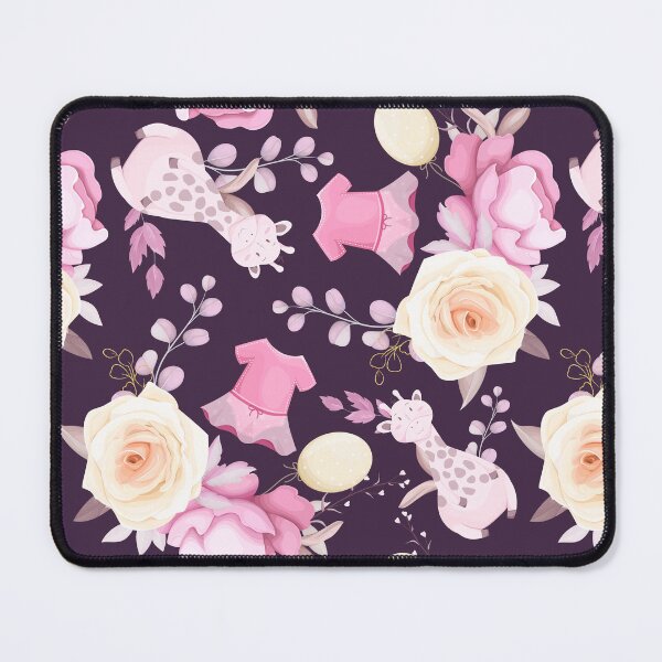 Item preview, Cute Seamless Pattern With Baby Stuff And Beautiful Floral designed and sold by CainOG.