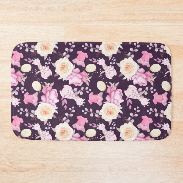 Item preview, Cute Seamless Pattern With Baby Stuff And Beautiful Floral designed and sold by CainOG.