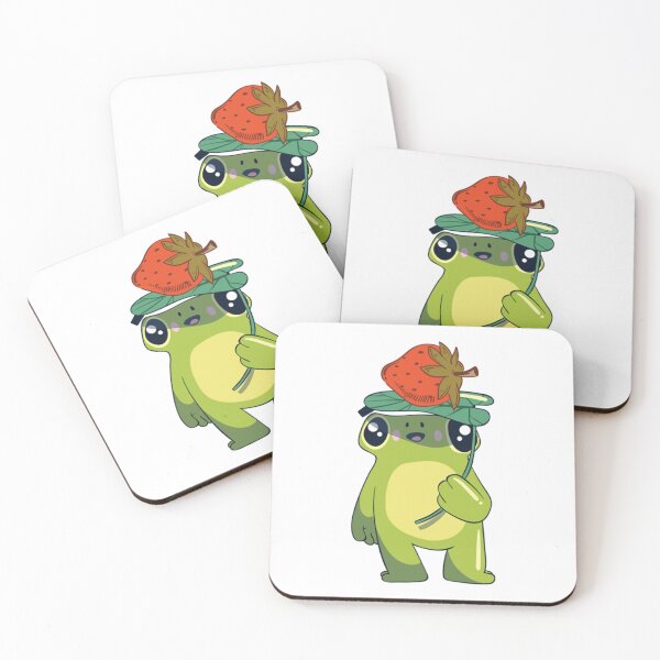 Item preview, Frog with a Strawberry                                                    designed and sold by warburtondan.
