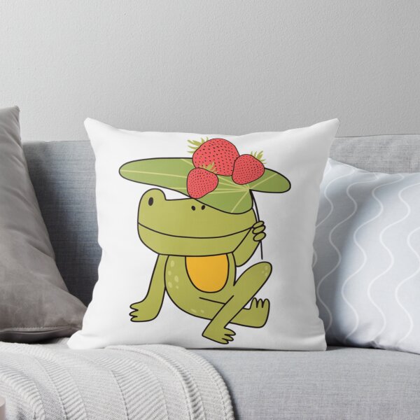 Item preview, Frog with a Strawberry                                                         designed and sold by warburtondan.