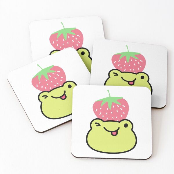 Item preview, Frog with a Strawberry                                           designed and sold by warburtondan.