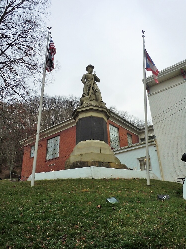 "Pomeroy, Ohio Courthouse" by James Gibbs Redbubble