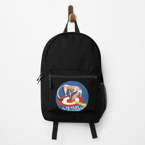 Item preview, RETRO WILD WEASEL designed and sold by Lone Wolves.