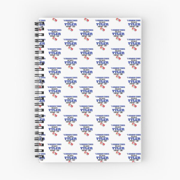 Item preview, I know this because Tyler knows this. - Fight Club designed and sold by Sticker Up.