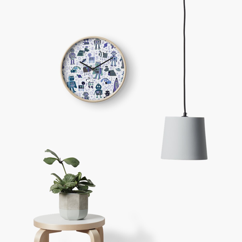 Item preview, Clock designed and sold by Cecca-Designs.