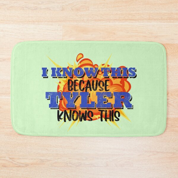 Item preview, I know this because Tyler knows this. - Fight Club Explosion designed and sold by Sticker Up.