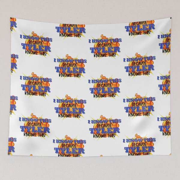 Item preview, I know this because Tyler knows this. - Fight Club Explosion designed and sold by Sticker Up.