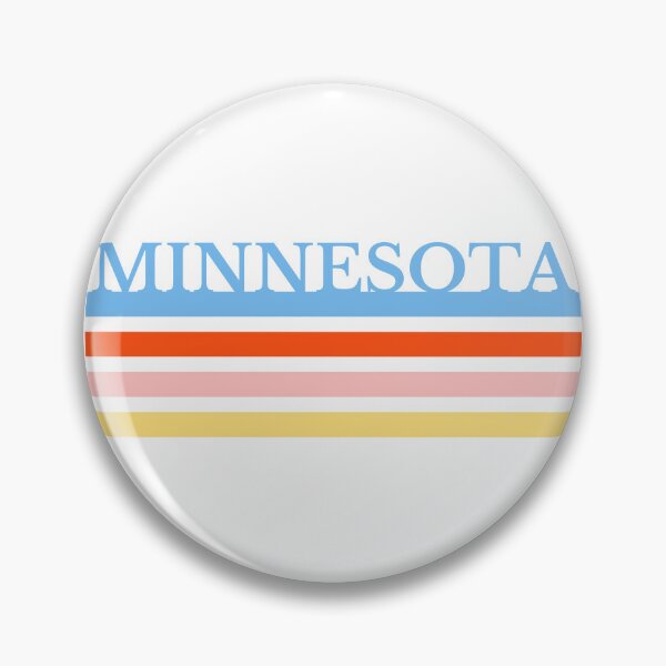 Item preview, Minnesota Retro Vintage Trendy Design designed and sold by luckymooninc.