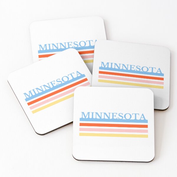 Item preview, Minnesota Retro Vintage Trendy Design designed and sold by luckymooninc.