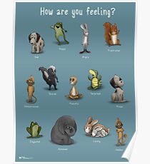 How Are You Feeling? (Blue) Poster