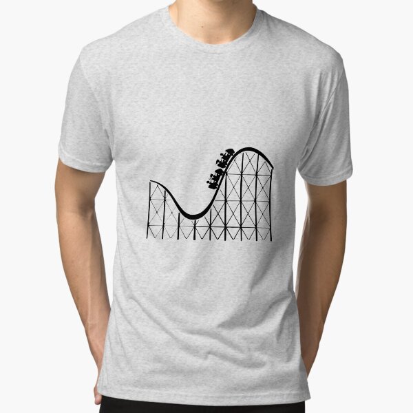 Roller Coaster Tri-blend T-Shirt