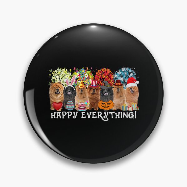 Item preview, Happy Everything Chow Chow Dog Seasons All Year Tree Lover35 designed and sold by 2SCOM.