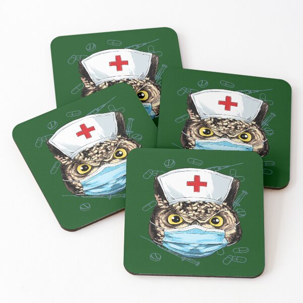 Item preview, Owl Nurse Practitioner RN Nursing School Graduation 497 designed and sold by 2SCOM.