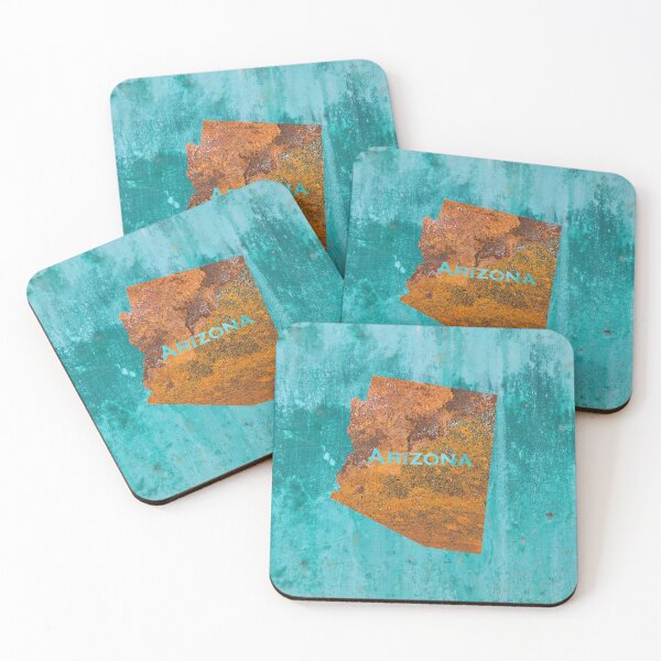 Item preview, Arizona Rust on Teal designed and sold by Elisabeth Lucas.