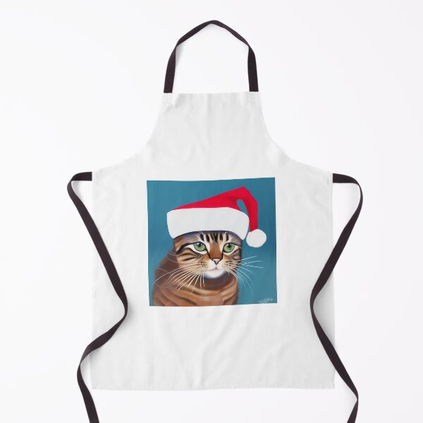 Item preview, Zen Cat wearing a Santa Hat designed and sold by Alex-JuJu.