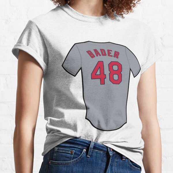 Harrison Bader 48 Jersey Number Sticker Essential T-Shirt for Sale by  ayeshab6wc