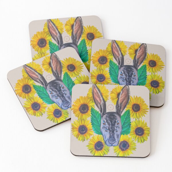Item preview, Reflecting on Existentialism - Rabbit with Sunflowers designed and sold by Jacob la Cour.