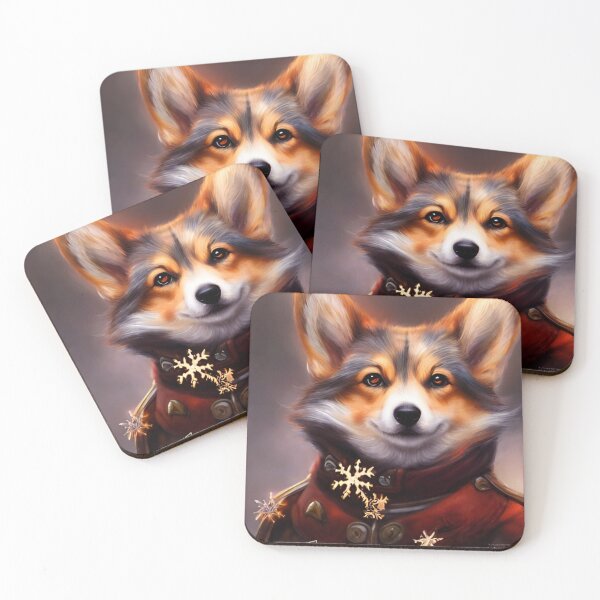 Item preview, AI Generated Art, Happy Howl-idays designed and sold by RabbitHoleMI.