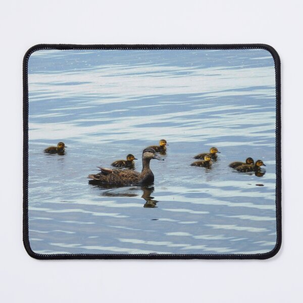 Item preview, Duck family swimming in lake designed and sold by PowerfulPhotos.