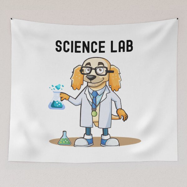 Item preview, Science Lab Dog - Biology Dog, Chemistry Dog, Science Dog, Experiment Dog, Dog Lover, Laboratory Dog, Geek Dog, Nerd Dog, Scientist Puppy designed and sold by jadedscientist.
