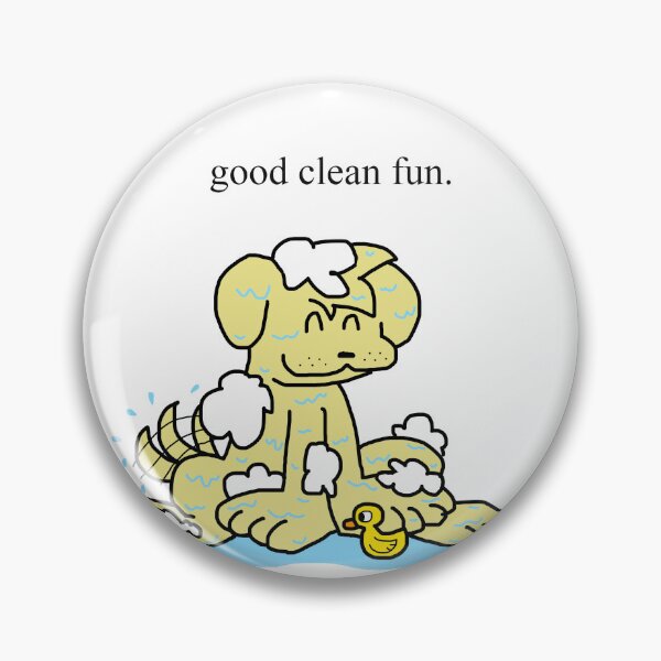 Item preview, "good clean fun." wet puppy designed and sold by corypaintbrush.