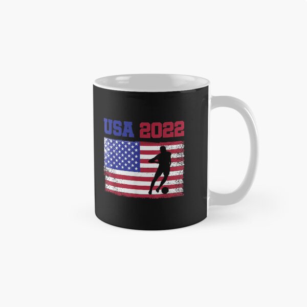 Item preview, Usa Soccer Team Football United States Flag 2022 Cup T-Shirt designed and sold by Knight-Saverin.