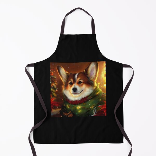 Item preview, AI Generated Art, Happy Howl-idays designed and sold by RabbitHoleMI.