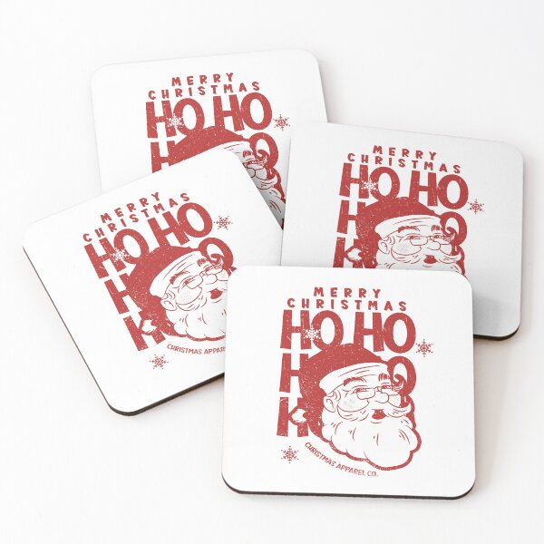 Item preview, Ho hoHo  Merry Christmas ,Retro Santa red designed and sold by InnaMGraphic.