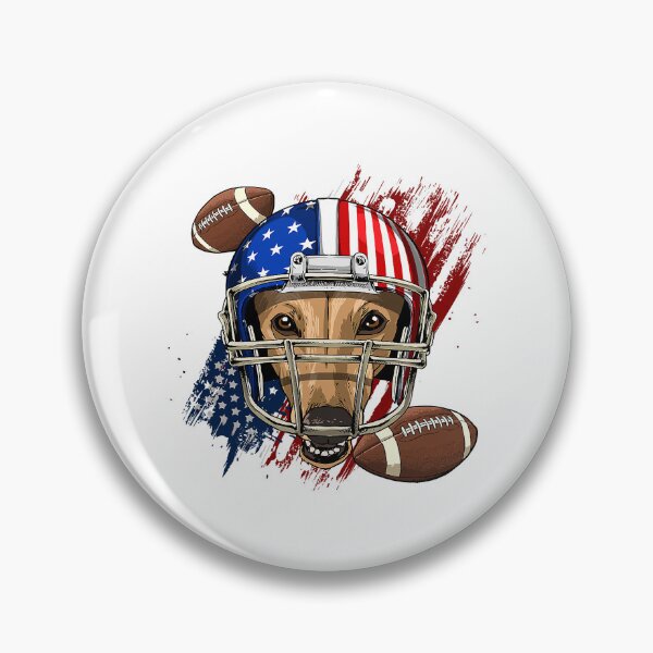Item preview, Greyhound American Football Dog Lovers USA Flag 138 designed and sold by Positiv3Arts.