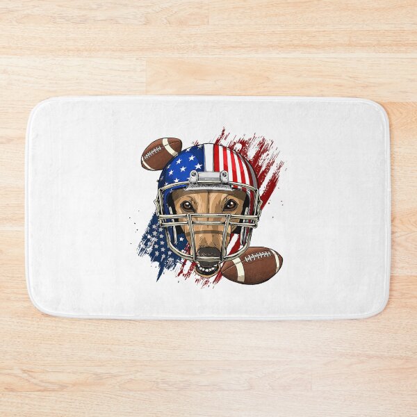 Item preview, Greyhound American Football Dog Lovers USA Flag 138 designed and sold by Positiv3Arts.
