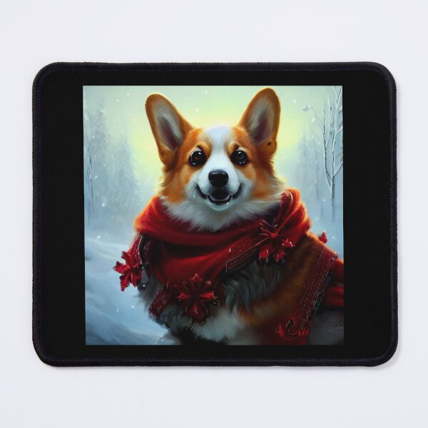 Item preview, AI Generated Art, Happy Howl-idays designed and sold by RabbitHoleMI.