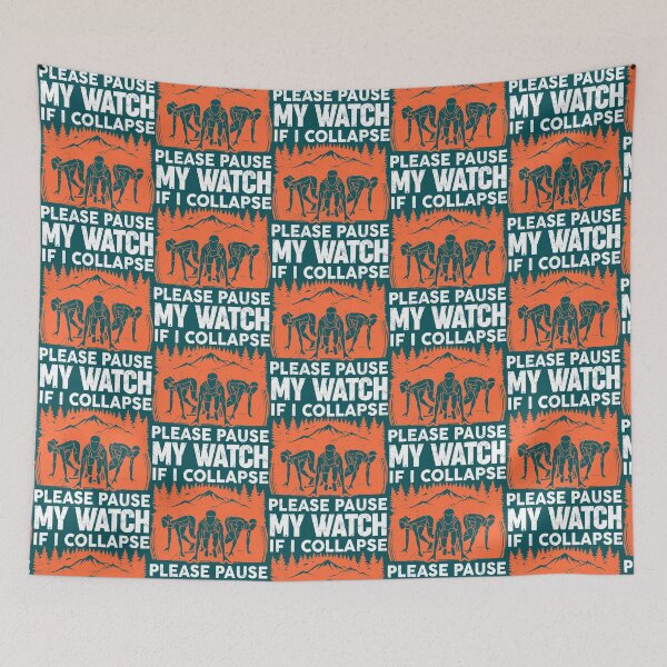 Item preview, If I Collapse Please Pause My Watch. Marathon Runner Running designed and sold by TheOthers777.