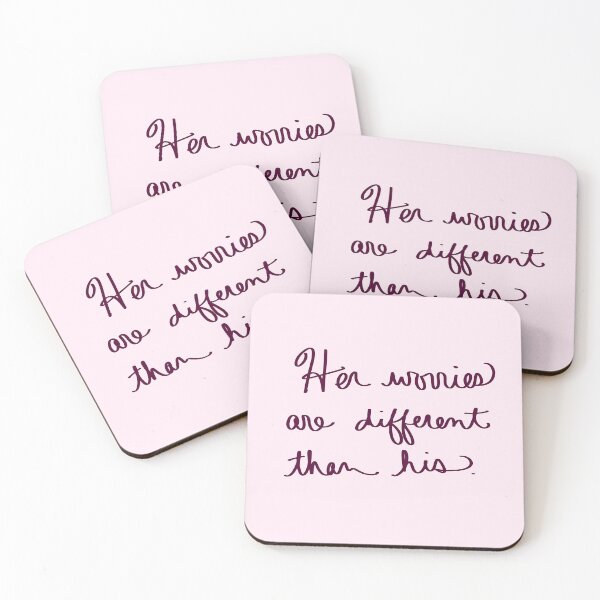 Item preview, Her Worries designed and sold by abeink.