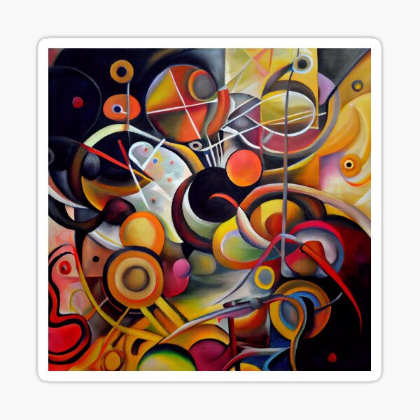 Modern-Desires of Amazement Sticker