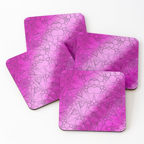 Item preview, Pink Gradient Circle Spiral Pattern designed and sold by that5280lady.