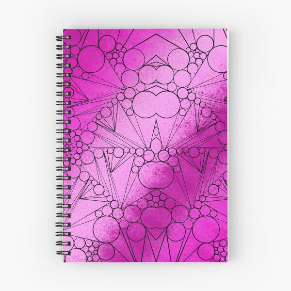 Item preview, Pink Gradient Circle Spiral Pattern designed and sold by that5280lady.