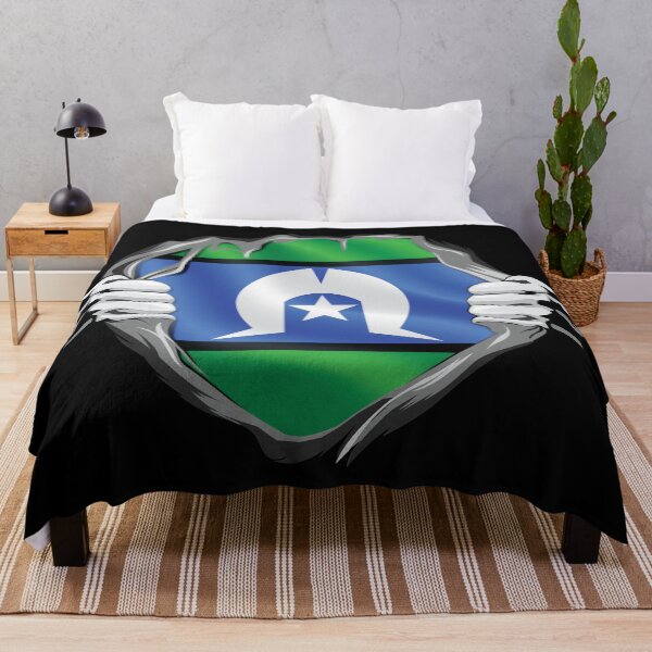 Item preview, Hands Ripped Torres Strait Islands Flag designed and sold by RahallusNtx.