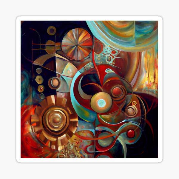 Modern-Passage of Rhythm Sticker