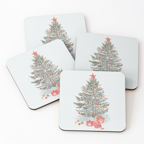 Item preview, Christmas Tree Ornaments Presents Pine Cones designed and sold by Jean-Pham.