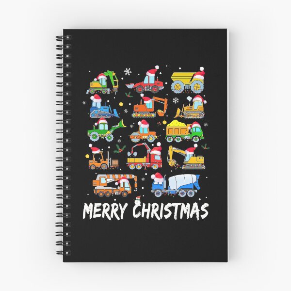 Item preview, Crane Truck Construction Santa Christmas Kids Boys designed and sold by SamArtistbyAUS.