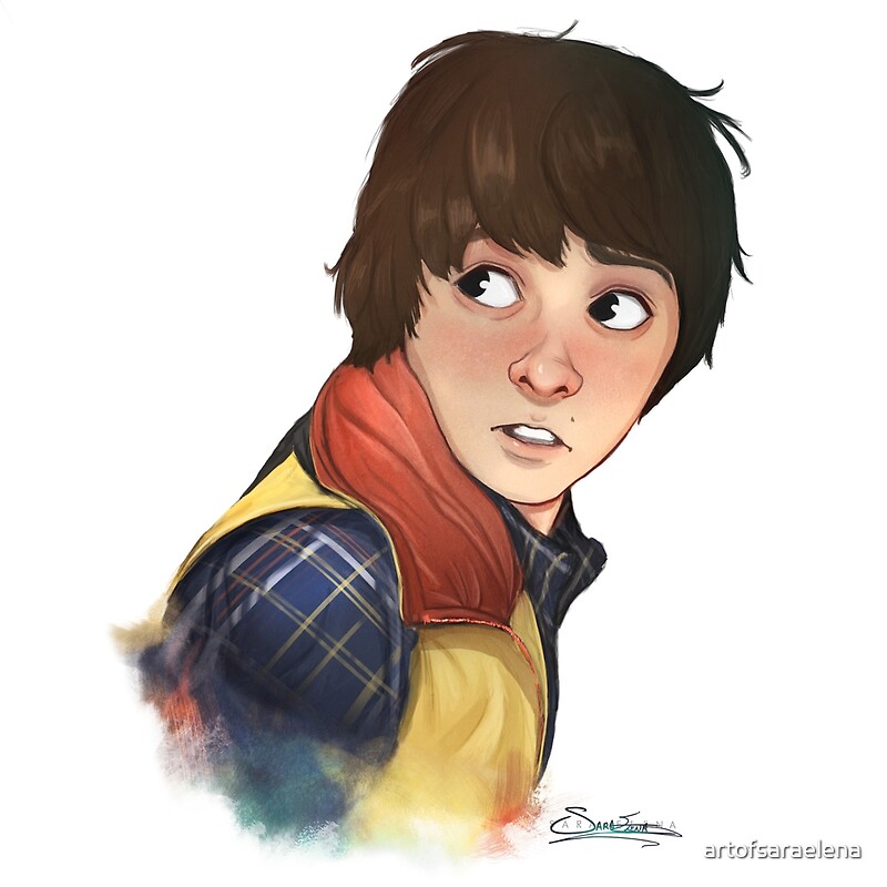 Will Byers By Artofsaraelena Redbubble