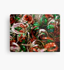Ribbon Metal Print