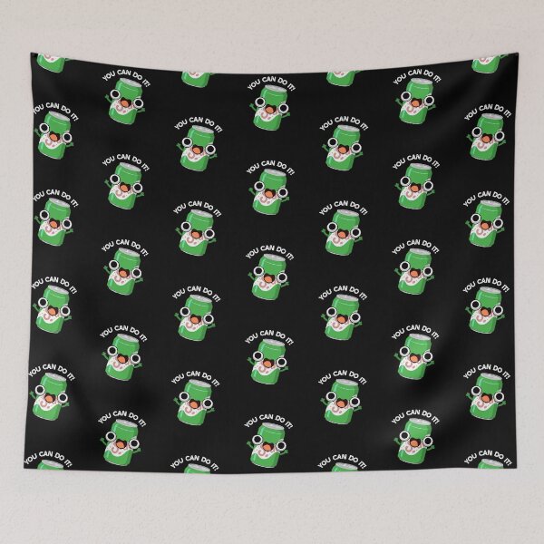 Item preview, You Can Do It Funny Soda Pop Puns (Dark BG) designed and sold by punnybone.