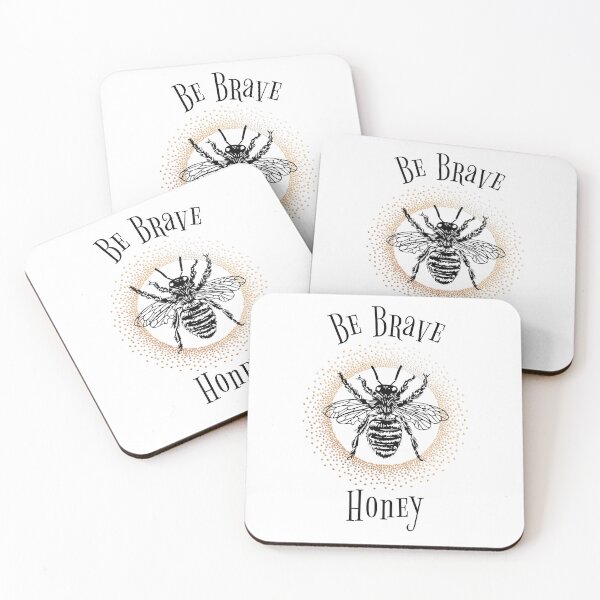 Item preview, Be Brave Honey designed and sold by Batty4Boba.