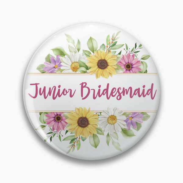 Item preview, Junior Bridesmaid designed and sold by mellibeedesigns.