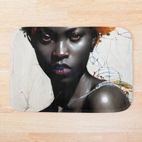 Item preview, Beautiful African Woman Multicolor Print designed and sold by artsyhands254.