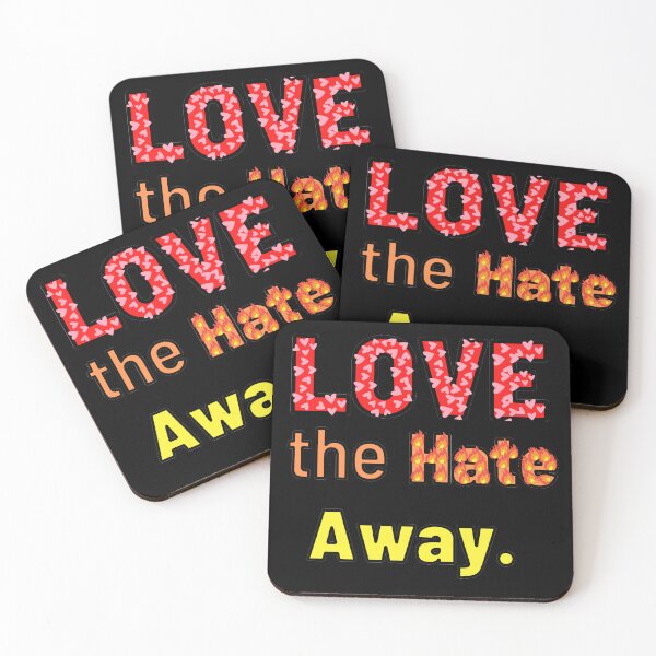 Item preview, Love The Hate Away designed and sold by L-I-E-Store.