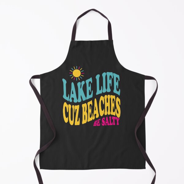 Artikelvorschau, Lake Life Cuz Strände sind salziger lustiger Retro-Sonnenuntergang entworfen und verkauft von yelly123.