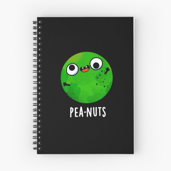 Item preview, Pea-nuts Funny Crazy Pea Puns (Dark BG) designed and sold by punnybone.