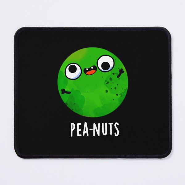 Item preview, Pea-nuts Funny Crazy Pea Puns (Dark BG) designed and sold by punnybone.